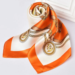 foulard chic carré 100% soie