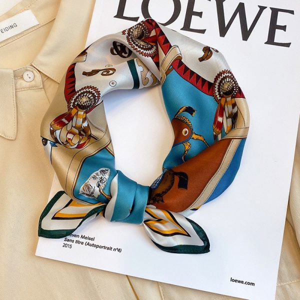 carré soie chic femme Foulard Trend