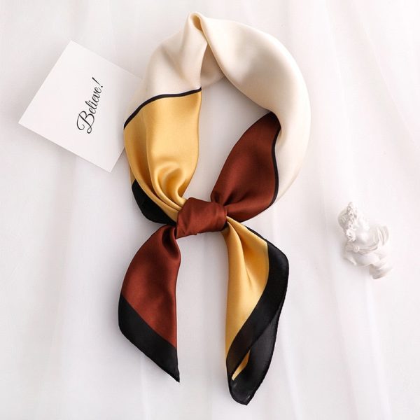 foulard décoration tricolore femme