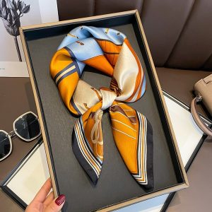 carré soie femme chic foulard trend