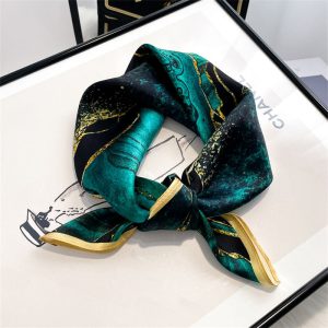 Carré 100% Soie Original Femme Foulard Trend