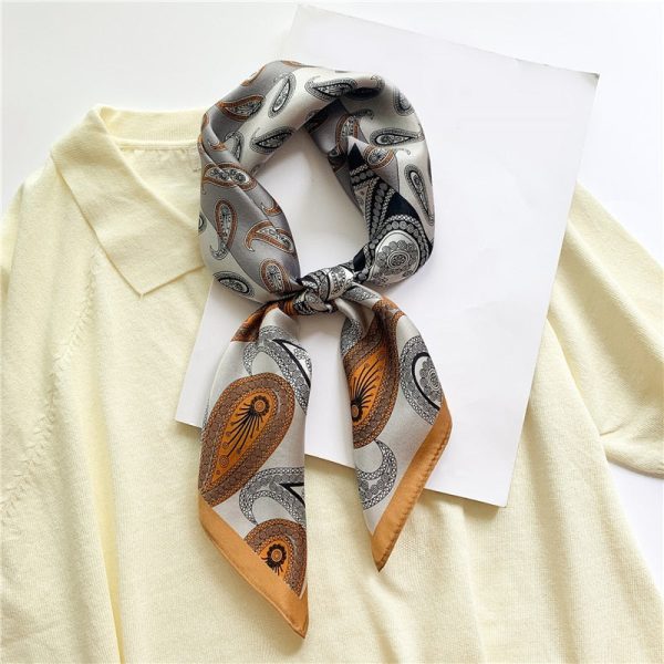 Carré 100% Soie Chic Femme Foulard Trend