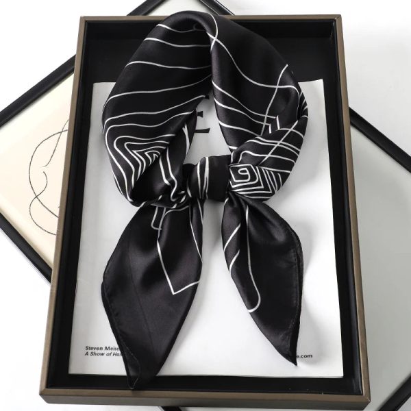 Carré 100% Soie Foulard Trend