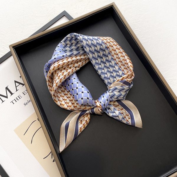 Carré 100% Soie Chic Femme Foulard Trend